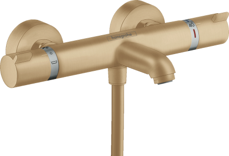 Термостат для ванны hansgrohe Ecostat Comfort, 13114140, шлифованная бронза