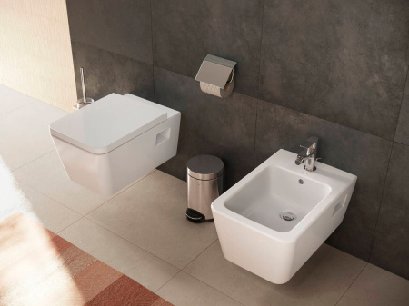 Унитаз hansgrohe EluPura Original Q подвесной с сиденьем без микролифта 60208450, белый