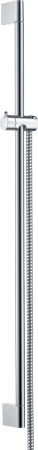 Душевая штанга hansgrohe Unica Crometta 90 см со шлангом 27614000, хром