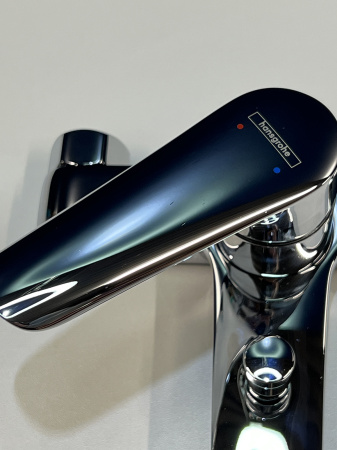 Смеситель для ванны hansgrohe Logis E 71403000/U1, хром, уцененный товар