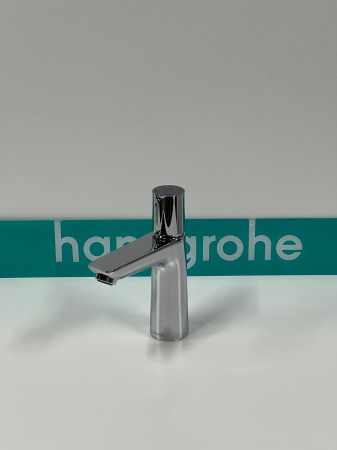 Смеситель для раковины hansgrohe Talis Select E 110 71750000/U, хром, уцененный товар