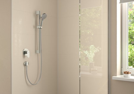 Внешняя часть смесителя для душа hansgrohe Vernis Blend скрытого монтажа 71649000, хром
