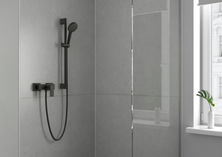 Смеситель для душа hansgrohe Vernis Shape 71650670, матовый черный