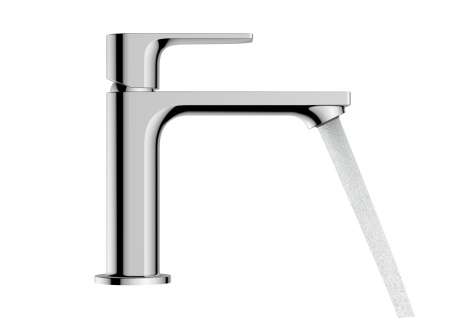 Смеситель для раковины hansgrohe Rebris E 110, со сливным гарнитуром 72557000, хром