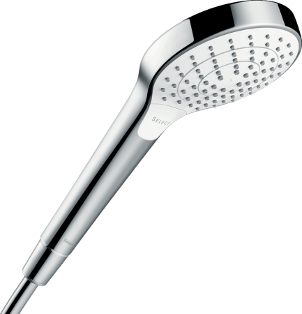 Ручной душ hansgrohe Croma Select S 110 3jet Vario EcoSmart 26803400, белый/хром
