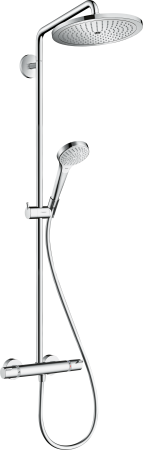 Душевая система hansgrohe Croma Select S 280 1jet EcoSmart с термостатом 26794000, хром