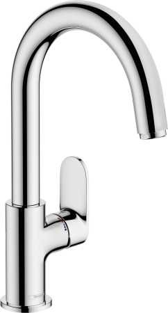 Смеситель для раковины hansgrohe Vernis Blend 210, со сливным гарнитуром 71554000, хром