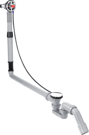 Скрытая часть системы налива/слива-перелива для нестандартных ванн hansgrohe Exafill S 58116180
