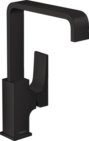 Смеситель для раковины hansgrohe Metropol 230 с поворотным изливом 32511670, матовый черный
