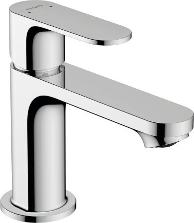 Смеситель для раковины hansgrohe Rebris S 80, со сливным гарнитуром 72510000, хром