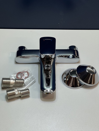 Смеситель для ванны hansgrohe Logis 71400000/U2, хром, уцененный товар