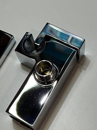 Гигиенический душ hansgrohe 1jet E с запорным вентилем, держателем и шлангом 125 см 29233000/U, хром, уцененный товар