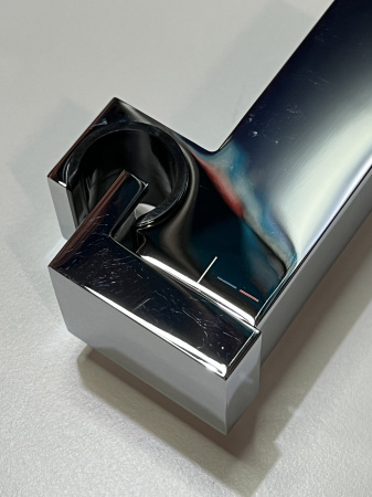 Гигиенический душ hansgrohe 1jet E с запорным вентилем, держателем и шлангом 125 см 29233000/U, хром, уцененный товар