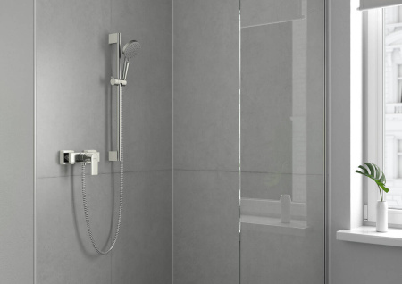Готовый набор для душа hansgrohe Vernis Shape HG-PR87, хром