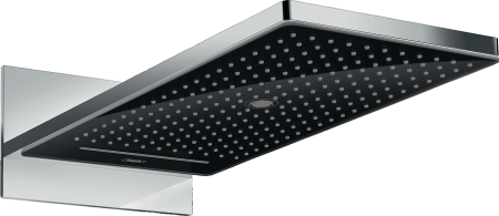 Верхний душ hansgrohe Rainmaker Select 580 3jet с настенным креплением скрытого монтажа 24001600, черный/хром