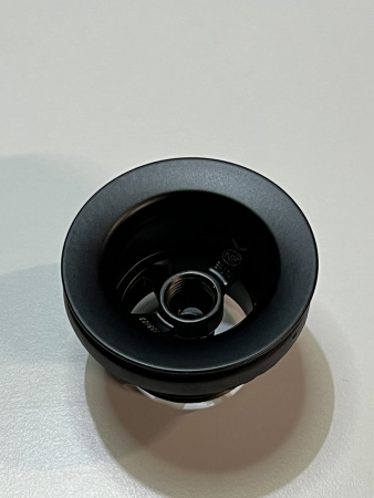 Смеситель для раковины hansgrohe Tecturis S 240 Fine, CoolStart, EcoSmart+, cо сливным гарнитуром Push-Open, 73370670/U, матовый черный, уцененный товар