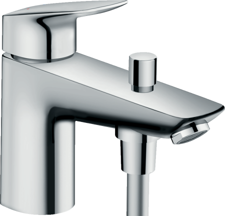 Смеситель для ванны hansgrohe Logis Monotrou на край ванны 71312000, хром
