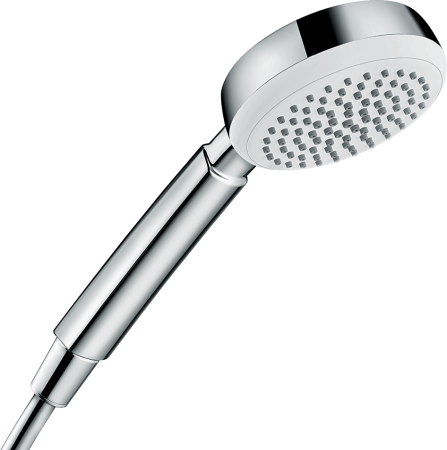 Ручной душ hansgrohe Crometta 100 1jet 26825400, белый/хром