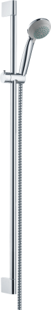 Душевой гарнитур hansgrohe Crometta 85 2jet Vario со штангой 90 см 27762000, хром