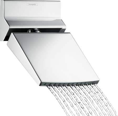 Верхний душ hansgrohe Raindance Rainfall 150 1jet Stream с настенным креплением 26443000, хром
