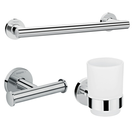 Набор акссесуаров hansgrohe для ванной комнаты HG-PR280, хром