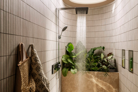 Душевая система hansgrohe Raindance Alive Q Showerpipe 210/340 2jet с ShowerSelect Comfort, 24590000, хром