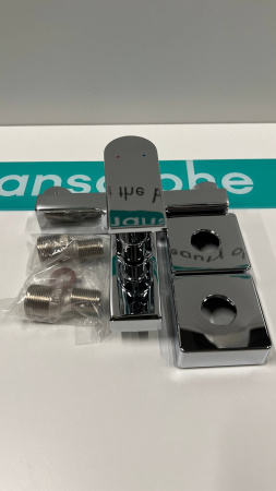 Смеситель для ванны hansgrohe Vernis Shape 71450000/U, хром, уцененный товар