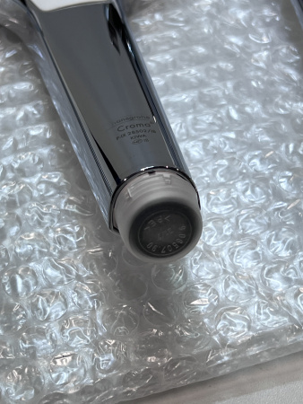 Душевой гарнитур hansgrohe Croma Select E 110 3jet Multi со штангой 90 см 26590400/U, белый/хром, уцененный товар