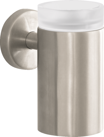 Стакан для зубных щеток hansgrohe Logis 40518820, шлифованный никель
