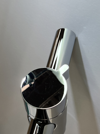 Душевой гарнитур hansgrohe Croma Select E 110 1jet со штангой 65 см 26584400/U, белый/хром, уцененный товар