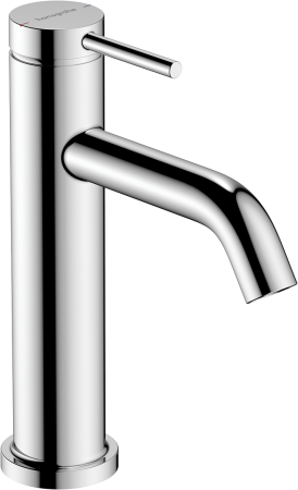 Cмеситель для раковины hansgrohe Tecturis S 110 EcoSmart+, с донным клапаном, 73310000, хром
