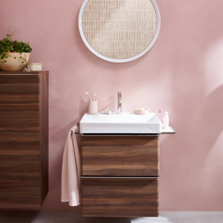 Cмеситель для раковины hansgrohe Tecturis S 110 EcoSmart+, с донным клапаном, 73310000, хром