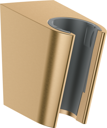 Держатель ручного душа hansgrohe Porter S 28331140, шлифованная бронза