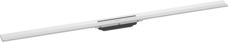 Внешняя часть трапа для душа hansgrohe RainDrain Flex, 120 см, укорачиваемая 56047700, матовый белый