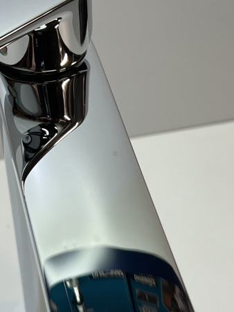 Смеситель для раковины hansgrohe Vernis Blend 190 без сливного гарнитура 71582000/U1, хром, уцененный товар