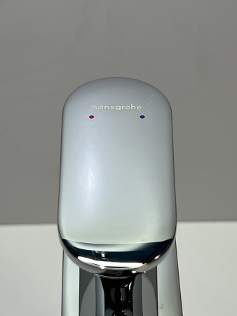 Смеситель для раковины hansgrohe Vernis Blend 190 без сливного гарнитура 71582000/U1, хром, уцененный товар
