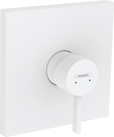 Внешняя часть смесителя для душа hansgrohe Finoris скрытого монтажа 76615700, матовый белый