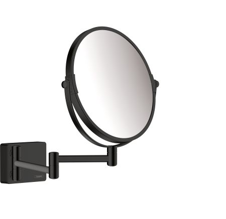 Косметическое зеркало hansgrohe AddStoris 41791670, матовый черный