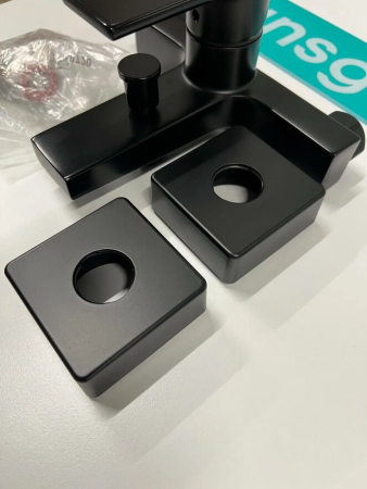 Смеситель для ванны Hansgrohe Vernis Shape 71450670/U, матовый черный, уцененный товар