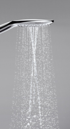 Ручной душ hansgrohe Raindance Select S 150 3 режима 28587400/U, белый/хром, уцененный товар