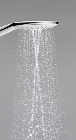 Ручной душ hansgrohe Raindance Select S 150 3 режима 28587400/U, белый/хром, уцененный товар
