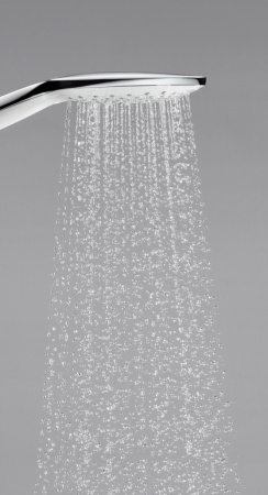 Ручной душ hansgrohe Raindance Select S 150 3 режима 28587400/U, белый/хром, уцененный товар