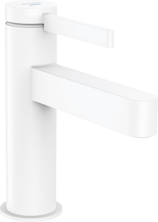 Кран для холодной воды hansgrohe Finoris 100, без сливного гарнитура 76013700, матовый белый