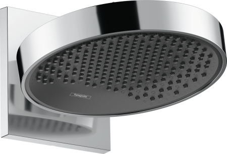Верхний душ hansgrohe Rainfinity 250 1jet EcoSmart с настенным креплением 26227000, хром