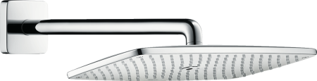 Верхний душ hansgrohe Raindance 360 1jet EcoSmart с настенным кронштейном 26605000, хром