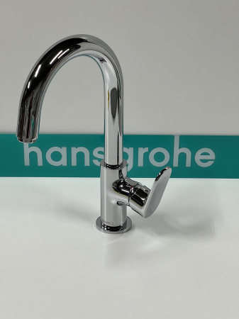 Смеситель для раковины hansgrohe Vernis Blend 200, 71554000/U, хром, уцененный товар