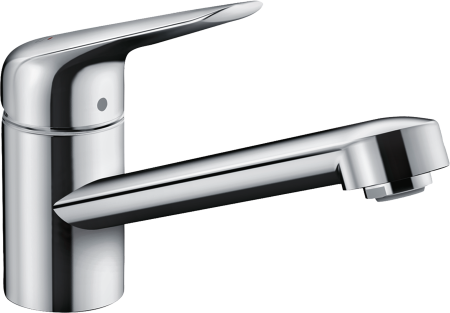 Смеситель для кухонной мойки hansgrohe Focus M42 100, 1jet 71808000, хром