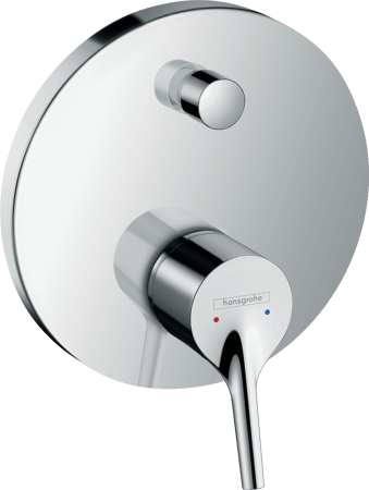Внешняя часть смесителя для ванны hansgrohe Talis S скрытого монтажа, 72406000, хром