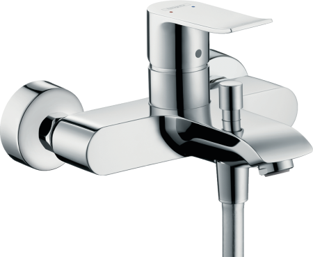 Смеситель для ванны hansgrohe Metris, 31480000, хром