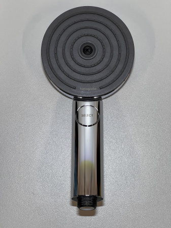 Ручной душ hansgrohe Pulsify Select S 105 3jet Relaxation 24110000/U8, хром, уцененный товар